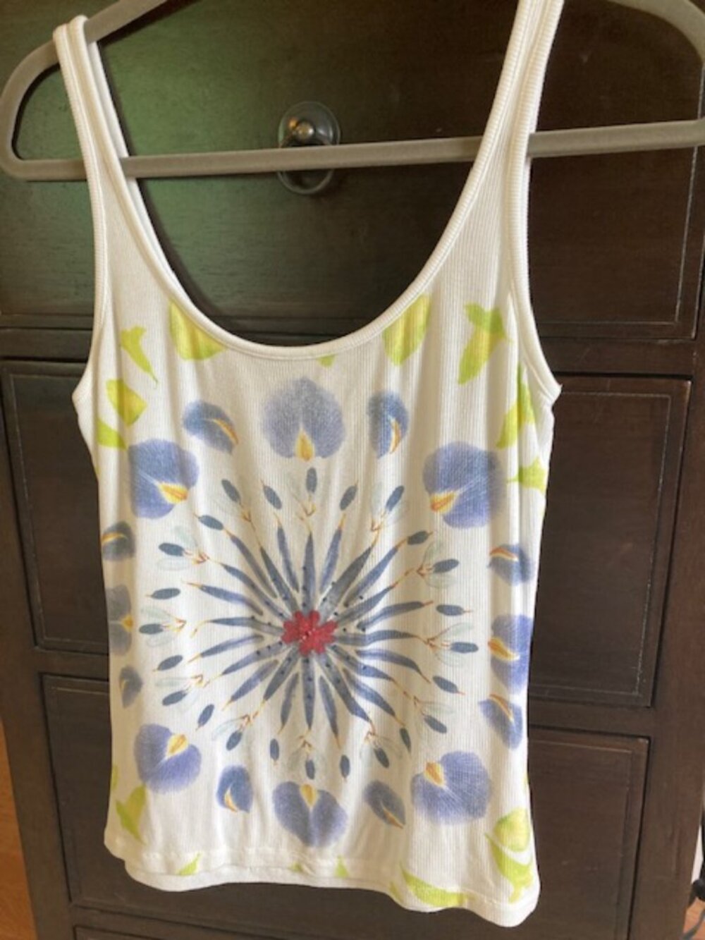 Desigual White (Slightly Off White) Tank Top from
